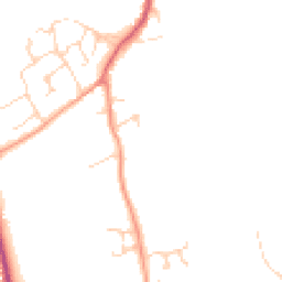 Daytime road noise heatmap for SG5 3UW