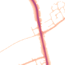 Daytime road noise heatmap for SG5 3XL