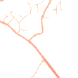 Daytime road noise heatmap for SG5 3YR