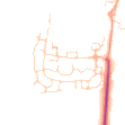 Daytime road noise heatmap for SG5 4BF