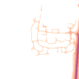 Daytime road noise heatmap for SG5 4BP