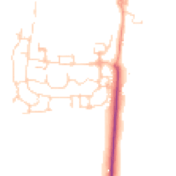 Daytime road noise heatmap for SG5 4FA