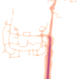 Daytime road noise heatmap for SG5 4FG