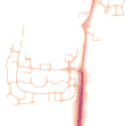 Daytime road noise heatmap for SG5 4GG