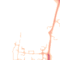 Daytime road noise heatmap for SG5 4JJ