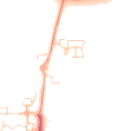 Daytime road noise heatmap for SG5 4SP