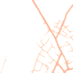 Daytime road noise heatmap for SG5 4TQ