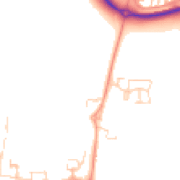 Daytime road noise heatmap for SG5 4TT
