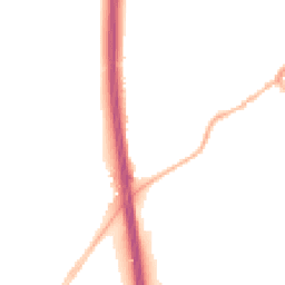 Night-time road noise heatmap for SG7 5AA
