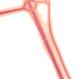 Night-time road noise heatmap for SG7 5BF