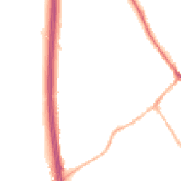 Night-time road noise heatmap for SG7 5BJ