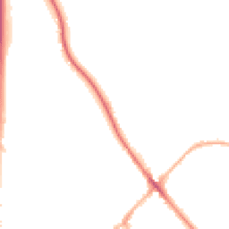 Night-time road noise heatmap for SG7 5BX