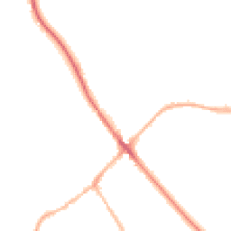 Night-time road noise heatmap for SG7 5DA