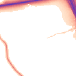 Daytime road noise heatmap for SG7 5ET