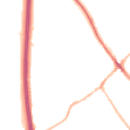 Night-time road noise heatmap for SG7 5FA