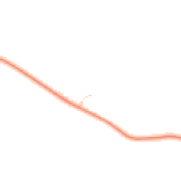 Daytime road noise heatmap for SG7 5FD