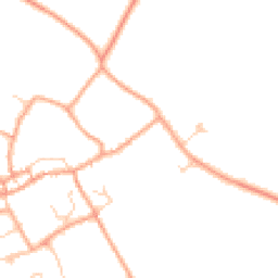 Daytime road noise heatmap for SG7 5FG