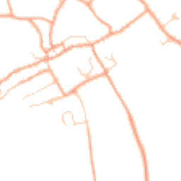 Daytime road noise heatmap for SG7 5FP