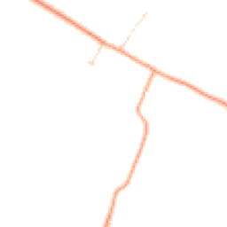 Daytime road noise heatmap for SG7 5HE
