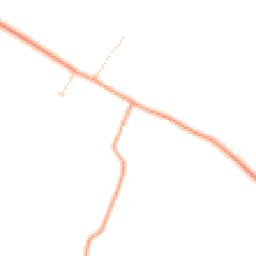 Daytime road noise heatmap for SG7 5HG