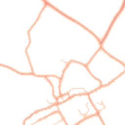 Daytime road noise heatmap for SG7 5LJ