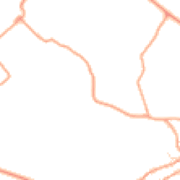 Daytime road noise heatmap for SG7 5ND