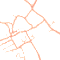 Daytime road noise heatmap for SG7 5NL