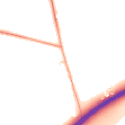 Daytime road noise heatmap for SG7 5RR