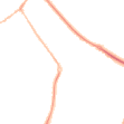 Night-time road noise heatmap for SG7 6BP