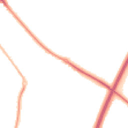 Night-time road noise heatmap for SG7 6FN