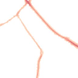 Night-time road noise heatmap for SG7 6LA