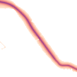 Daytime road noise heatmap for SG7 6RL