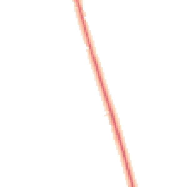 Night-time road noise heatmap for SG8 0AG
