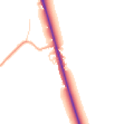 Daytime road noise heatmap for SG8 0AH