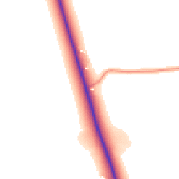 Daytime road noise heatmap for SG8 0AJ
