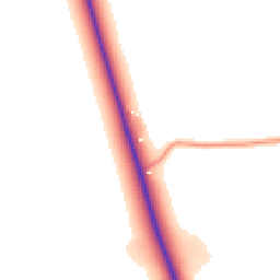 Daytime road noise heatmap for SG8 0AL