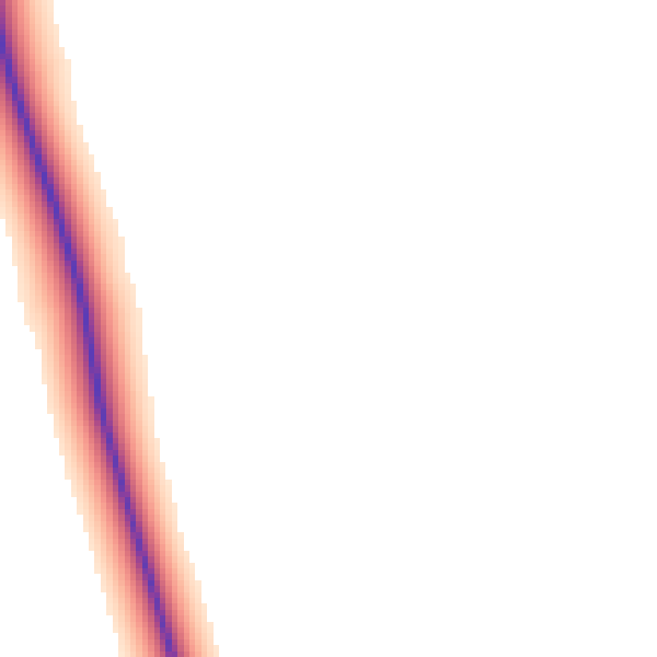 Daytime road noise heatmap for SG8 0AN
