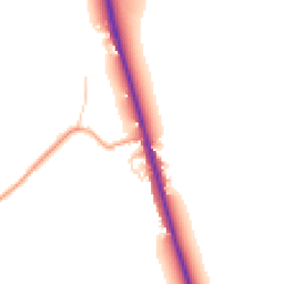 Daytime road noise heatmap for SG8 0AT