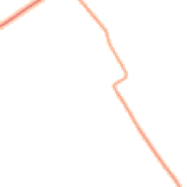 Daytime road noise heatmap for SG8 0HR
