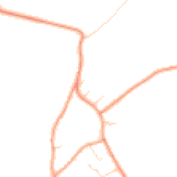Daytime road noise heatmap for SG8 0JL