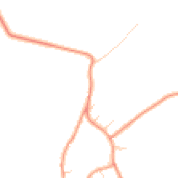 Daytime road noise heatmap for SG8 0LB
