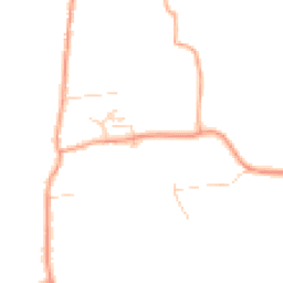 Daytime road noise heatmap for SG8 0LT