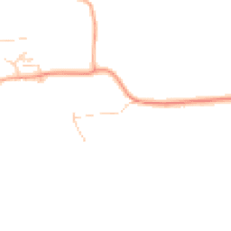 Daytime road noise heatmap for SG8 0NA