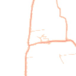 Daytime road noise heatmap for SG8 0NE