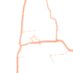 Daytime road noise heatmap for SG8 0NG
