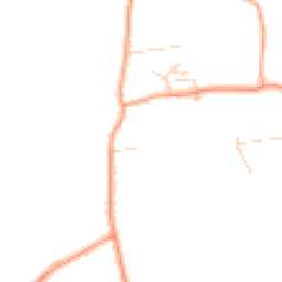 Daytime road noise heatmap for SG8 0NL