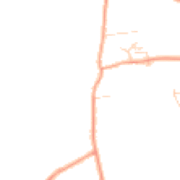 Daytime road noise heatmap for SG8 0NN