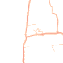 Daytime road noise heatmap for SG8 0NQ