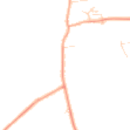 Daytime road noise heatmap for SG8 0NW