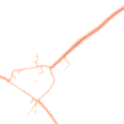 Daytime road noise heatmap for SG8 0QN